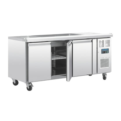 Polar 3 Door Saladette Counter PAS-FT283-A