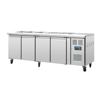 Polar 4 Door Saladette Counter PAS-FT285-A