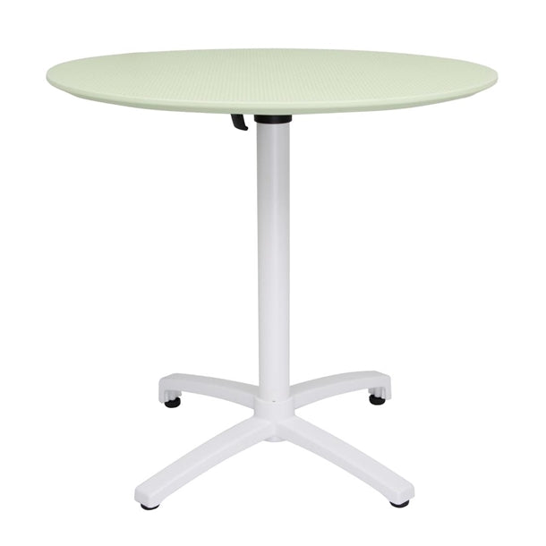 Bolero Folding PP Table 800mm - Mint Green PAS-FT623