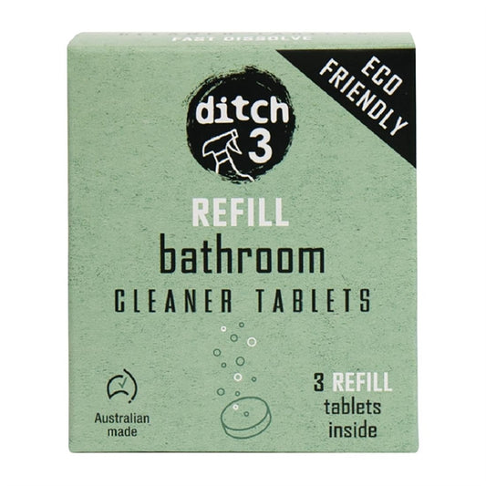 Ditch 3 Bathroom Clnr 3 pack Tablet Refills PAS-FY108