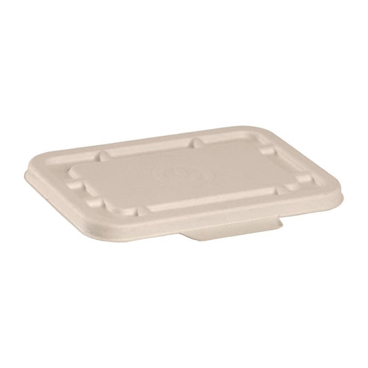 BioPak BioCane Takeaway Lid Natural - 500 & 600ml (Pack 500) PAS-FY753