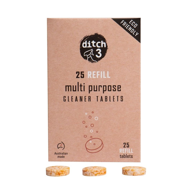 Ditch3 Multi Purpose Cleaner Tablets Refill (Pack of 25) PAS-FZ485