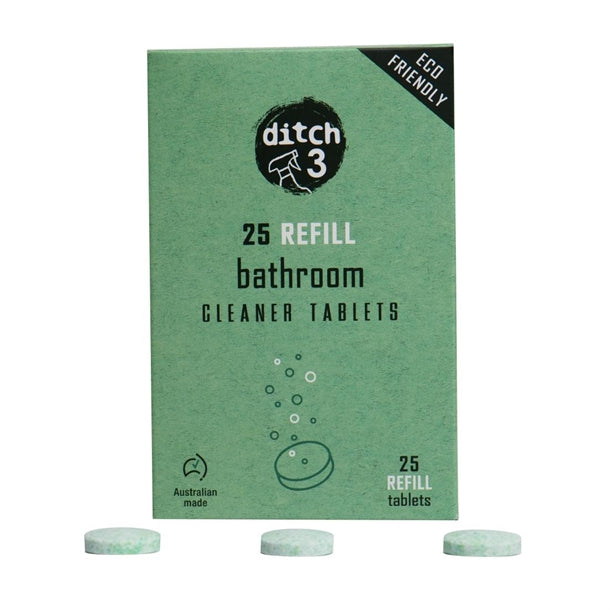 Ditch3 Bathroom Cleaner Tablets Refill (Pack of 25) PAS-FZ491