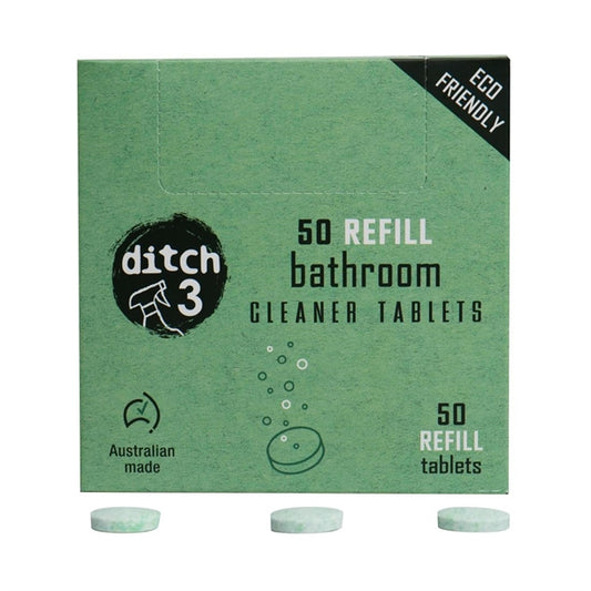 Ditch3 Bathroom Cleaner Tablets Refill (Pack of 50) PAS-FZ492