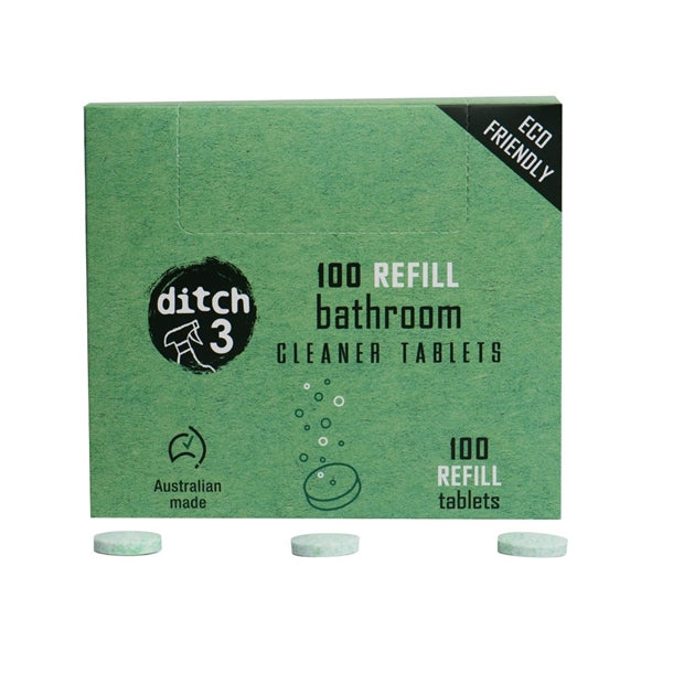 Ditch3 Bathroom Cleaner Tablets Refill (Pack of 100) PAS-FZ493