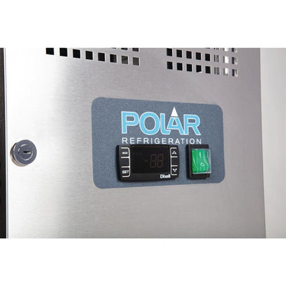 Polar U-Series 2 Door Counter Fridge 282Ltr PAS-G596-A