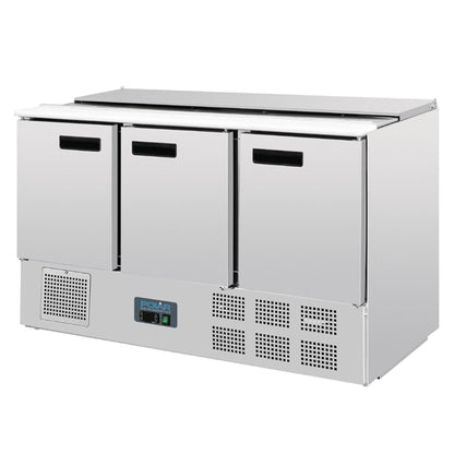 Polar G-Series Saladette Counter Fridge 368Ltr PAS-G607-A