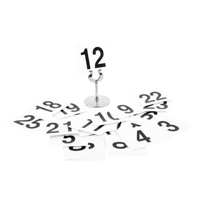 Olympia Table Numbers Set 1-25 PAS-GC086