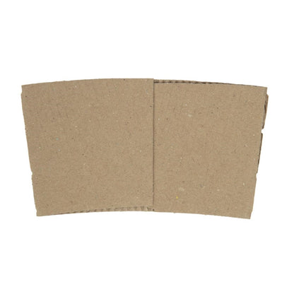 Fiesta Compostable Corrugated Cup Sleeves for 12/16oz Cups (Pack of 1000) PAS-GD329