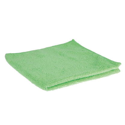 Jantex Microfibre Cloths Green (Pack of 5) PAS-GF609