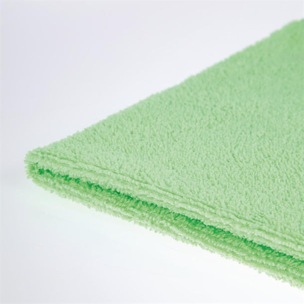 Jantex Microfibre Cloths Green (Pack of 5) PAS-GF609