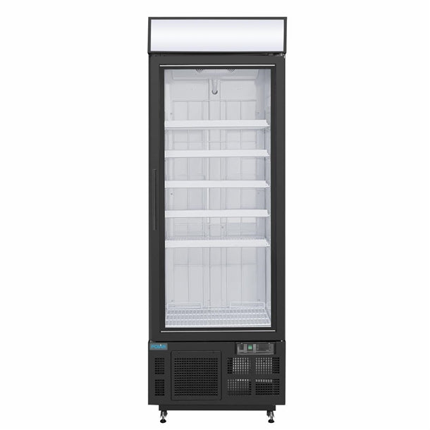 Polar G-Series Upright Display Freezer 412Ltr Black PAS-GH428-A