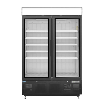 Polar G-Series Upright Display Freezer 920Ltr Black PAS-GH429-A