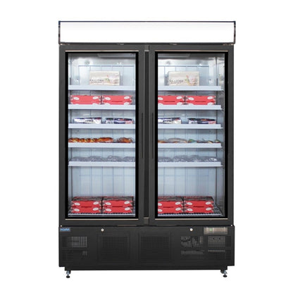 Polar G-Series Upright Display Freezer 920Ltr Black PAS-GH429-A