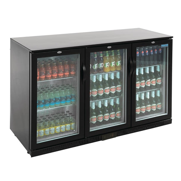 Polar G-Series Counter Back Bar Cooler with Hinged Doors 330Ltr PAS-GL004-A