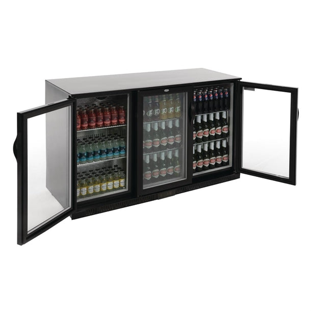 Polar G-Series Counter Back Bar Cooler with Hinged Doors 330Ltr PAS-GL004-A