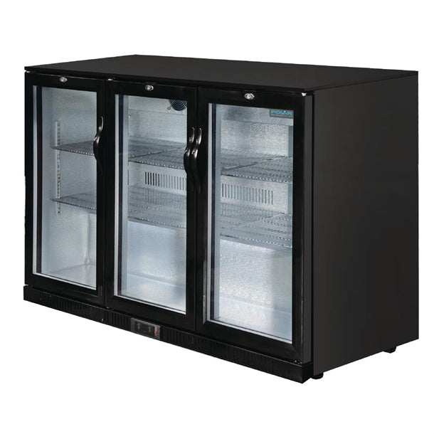 Polar G-Series Counter Back Bar Cooler with Hinged Doors 330Ltr PAS-GL004-A