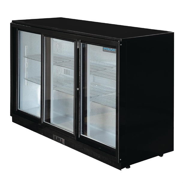 Polar G-Series Under Counter Back Bar Cooler with Sliding Doors 320Ltr PAS-GL013-A