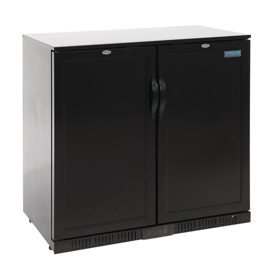 Polar G-Series Counter Back Bar Cooler with Solid Doors 208Ltr PAS-GL016-A