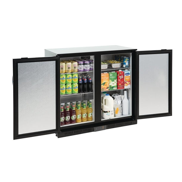 Polar G-Series Counter Back Bar Cooler with Solid Doors 208Ltr PAS-GL016-A