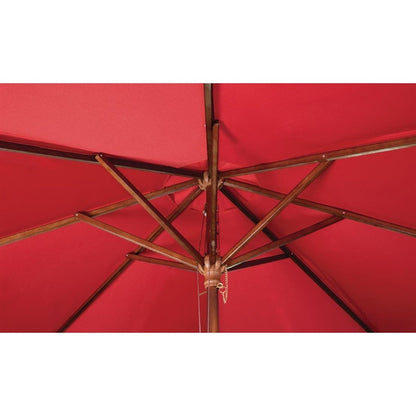 Bolero Round Umbrella 3m Diameter Red PAS-GL305