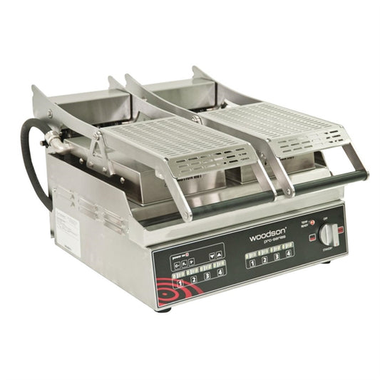 Woodson W.GPC62SC Pro Series Computer Controlled Contact Grill TwinPlate(Direct) PAS-HC996