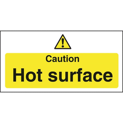 Vogue Caution Hot Surface Sign PAS-L848