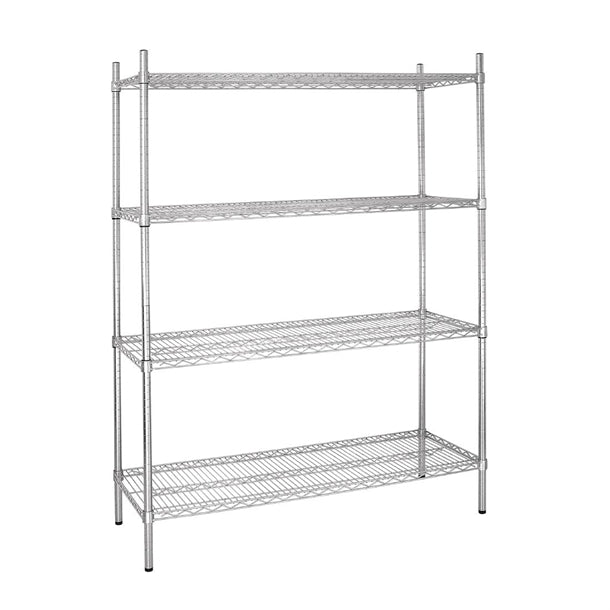 Vogue 4 Tier Wire Shelving Kit 1525x460mm PAS-L929