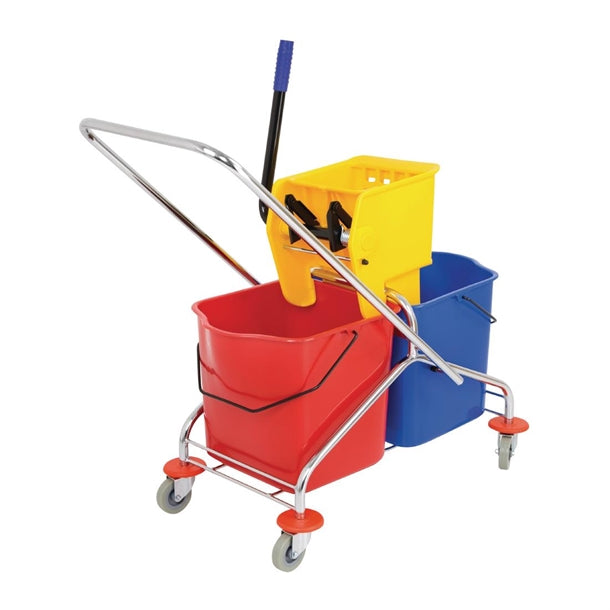 Jantex Dual Bucket Mop Wringer with Frame PAS-M880