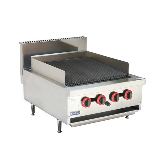 QR-24E Natural Gas 4 Burner Char Grill Top GRS-QR-24E