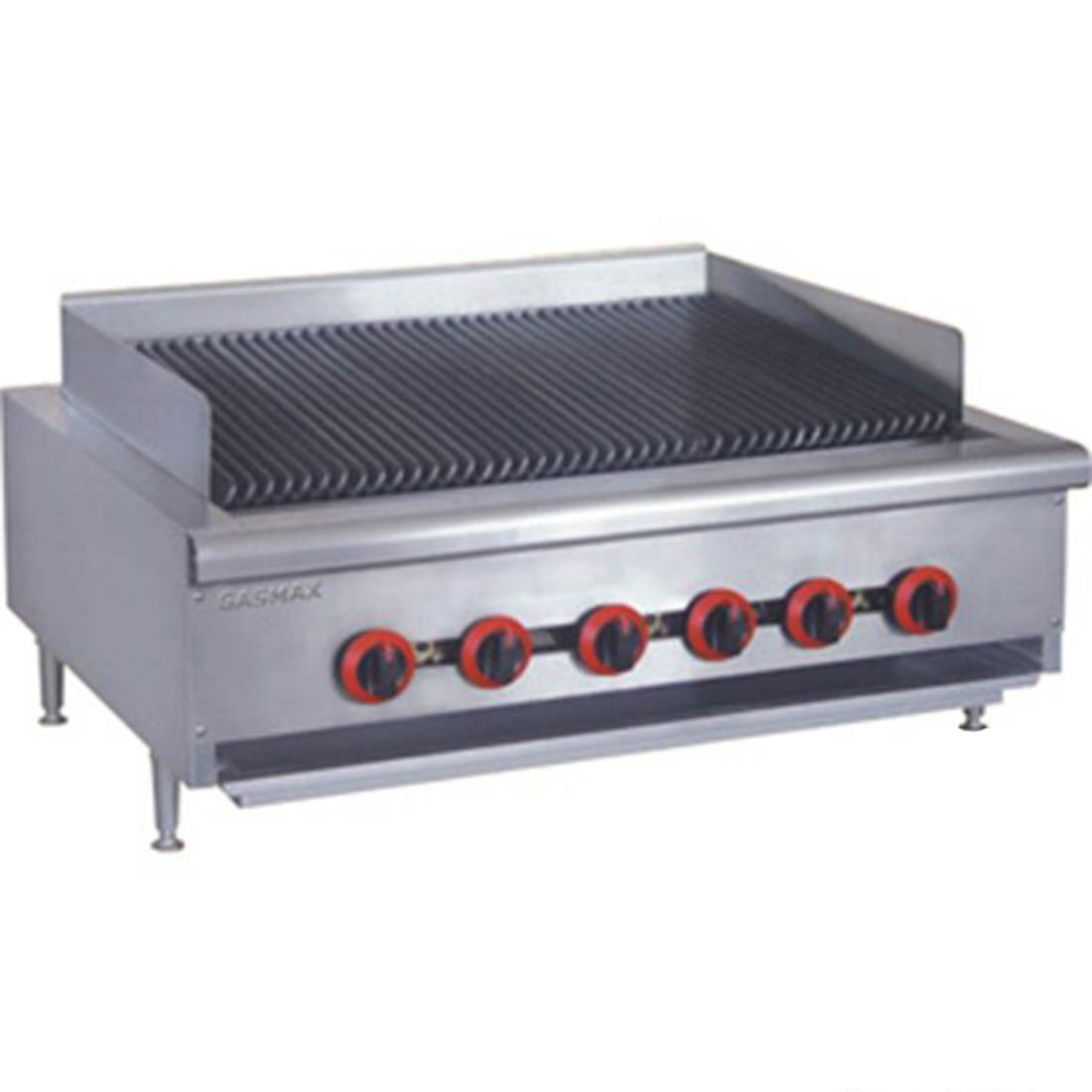 QR-36E Natural Gas 6 Burner Char Grill Top GRS-QR-36E