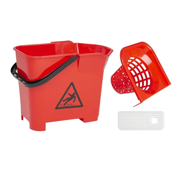 Jantex Mop Bucket Red PAS-S222