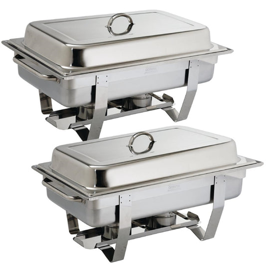 Olympia Milan Chafing Dish Twin Pack (Pack of 2) PAS-S300