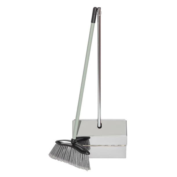 Jantex Stainless Steel Lobby Pan & Brush PAS-SA389