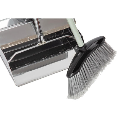 Jantex Stainless Steel Lobby Pan & Brush PAS-SA389