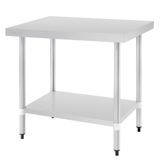 Vogue Stainless Steel Prep Table 900mm PAS-T375