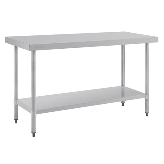 Vogue Stainless Steel Prep Table 1500mm PAS-T377